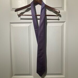 TOM FORD Tie Purple Micro Check Diamond Basket Weave 100% Silk